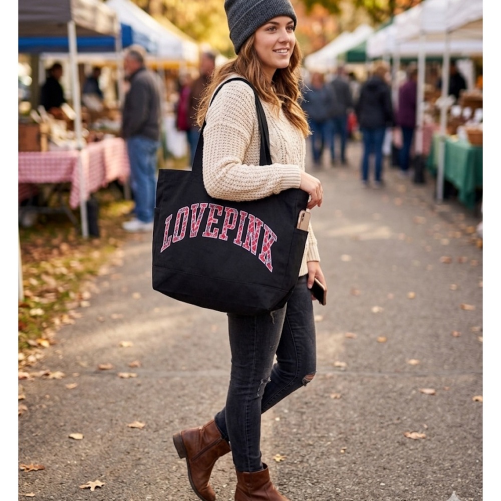 Victorias Secret Weekender "Love Pink" Tote Bag
